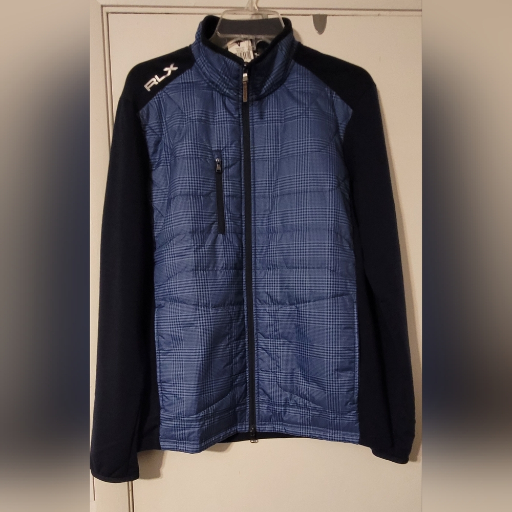 RLX Ralph Lauren Golf Jacket Wool Blend men size M